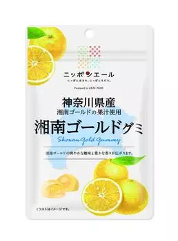 Montoire Zennoh Shonan Gold Gummies из префектуры Канагава 40 г x 10 пакетиков