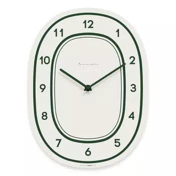 mooas Flatwood Forest Wall Clock 27cm Wooden Wall Clock Sweep Movement Decorative Wall Clock Battery Powered Wall Clock Clock for Non-Ticking