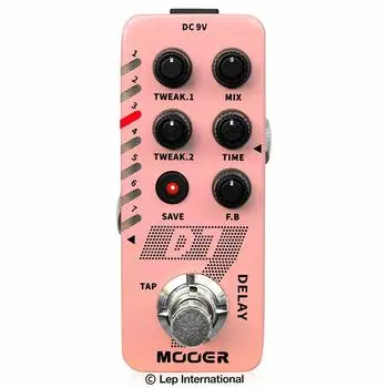 Mooer D7 delay guitar effector