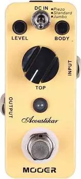 MOOER Effector Симулятор акустической гитары Acoustikar []