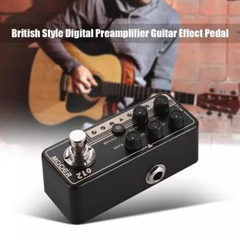 Mooer MICRO PREAMP Series 012 US GOLD 100 Цифровой предусилитель в британском стиле с эффектом гитары