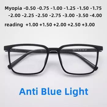 moojolo Ultralight Fashion Flexible TR90 Eyeglasses Frame Men Retro Square Optical Prescription Women s Glasses Frames Anti blue light 0