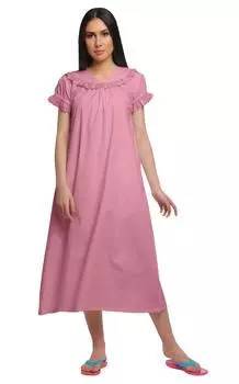 Moomaya Solid Womena s Хлопковая ночная рубашка с коротким рукавом Пижама Ночная рубашка 2XL чёрный