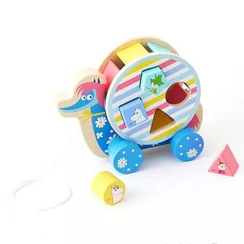 MOOMIN BABY Moomin Baby molded pull toy Hanauma TYMB018980000