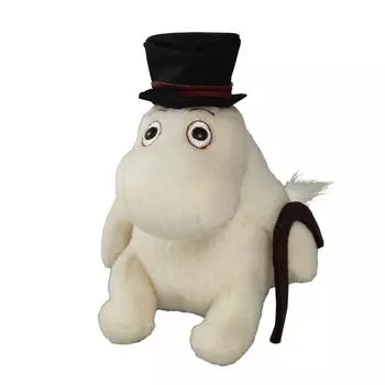 Moomin beanbag stuffed toy Moominpappa Height 14cm approx.