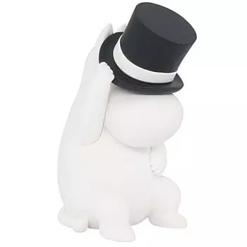 Moomin Hide Seek hide and seek figure Gacha Gacha Capsule Toy & [2.Moominpappa? ] (Single item)