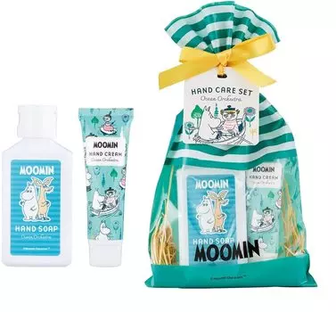 Moomin Набор для ухода за руками Крем-мыло Sea Orchestra Морской подарок Подарок Подарок Женщины Мужчины Популярный Спасибо Возврат Прощание День рождения (Рука и запах)