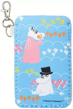 Мягкий пенал Moomin Flower Garden синий