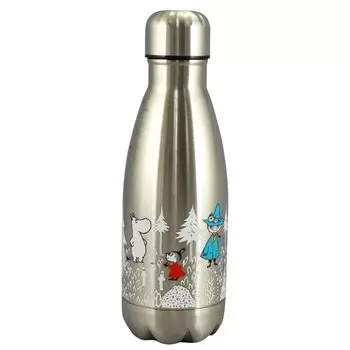 MOOMIN вакуумная бутылка из нержавеющей стали с двумя термоизолирующими бутылками для воды 350 мл Лесные товары Moomin Скандинавский подарок на день Посуда Подарок на свадьбу
