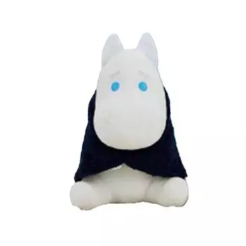 Moomin warm blanket stuffed toy navy Single item