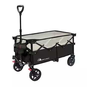 MOON LENCE Carry Wagon складная тележка ультракомпактная большая вместимость 135 л грузоподъемность 130 кг кемпинг на открытом воздухе отдых барбекю спортивный день сближение в одно касание