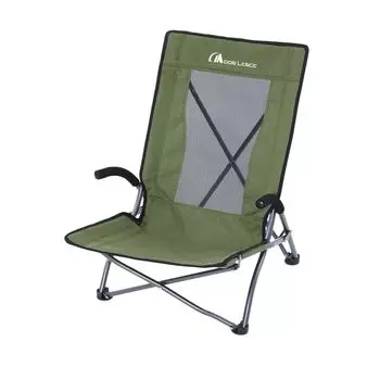 MOON LENCE Outdoor Low High Load Capacity Camping Easy Low Sports Storage Bag Green STY001 Стул, Стул, Спинка, 130 кг, Складной, Скрестив ноги, зелёный