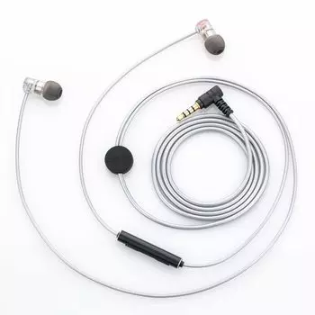 Moondrop MOONDROP Quarks Canal наушники с микрофоном Совместимость с диапазоном частот воспроизведения Прозрачный корпус M 4~43,000 Гц 3,5 мм