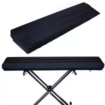 MoonEmbassy Electronic Piano Cover Keyboard Cover Dustproof Adjustable Stretchable with (Compatible 61/73/76 Keyboard)