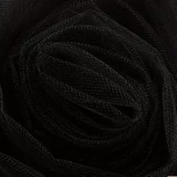 moonfarm 16 цветов на выбор 20D тюль ткань цвет однотонный ткань для шитья вручную 3 м x ширина сетки черепаховый панцирь приблизительно. 1.6м (черный)