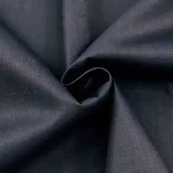 moonfarm 18 цветов на выбор Ткань твил хлопок Длина 2 м x Ширина 160 см Однотонная слегка тонкая 100% примерно. приблизительно. (черный)