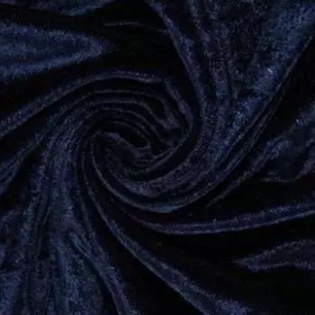 moonfarm 20 Colors to Choose from High Gloss Stunning Velor Fabric Color Plain Cloth Approximately Width x 2m 1.5m (Navy)