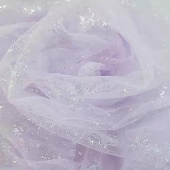 moonfarm 7 цветов на выбор из блестящей ткани Lame Tulle 1 м x Ширина 155 см Цветной кружевной костюм ручной работы (белый)