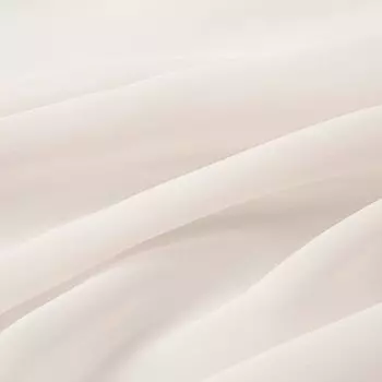 moonfarm Белая 100D Мягкая Шифоновая Ткань x Ширина Однотонная Ткань Для Рукоделия Тонкая 1-10м 1,5м (10м, кремовый)