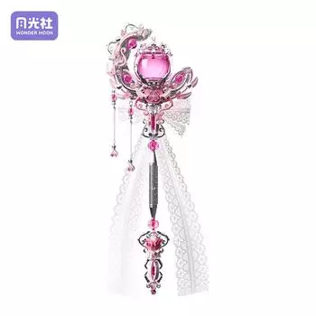 Moonlight Society Wonderland Secret Magic Wand Scepter Microparts Insert Toys Подарок на день рождения для девочек розовый