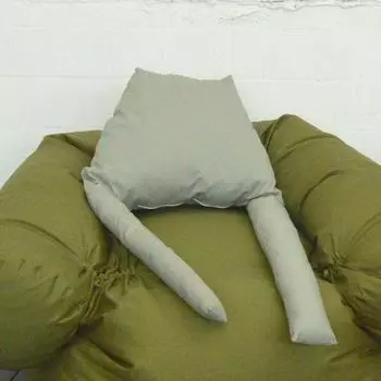 Moonlight Variation Same Style Qi Ren Designer Original Fabric Pillow Living Room Sofa Gingerbread Man Cushion Doll Pillow Alien 5 Other specifications