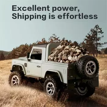 MOONN 116 RC Crawler Landrover Военный грузовик WiFi HD 720P Камера Автомобиль Привод по бездорожью жёлтый