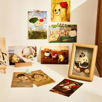 MOONO известная картина пародия на открытку 1. Beautiful Island