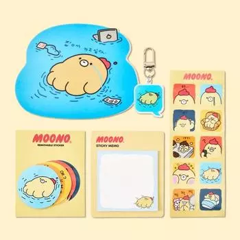 MOONO office life SET - настольный терьер, который заставит сотрудников плакать 1P