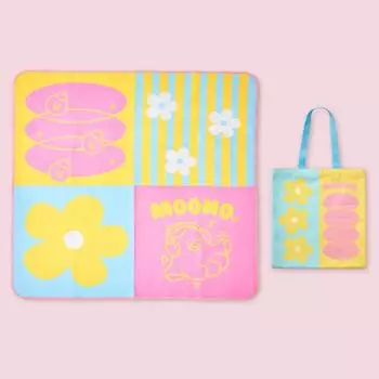 MOONO Picnic Mat & Eco Bag Set 1P