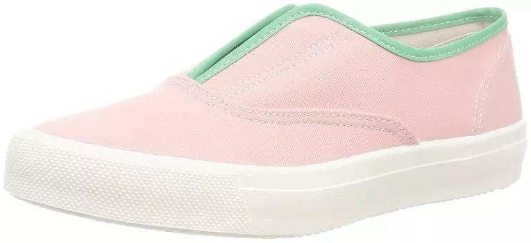 Moonstar Lifestyle Made in Pink Size 2E Slip-On Sneakers, Injection-Made, SKOOLER/KACKS, Japan, Green, 27.0 cm,