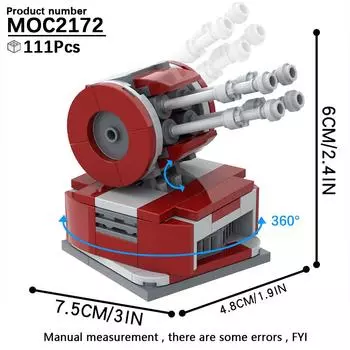 MOOXI Космические войны Истребитель Танк Модель Кирпичики Сделай сам Диорама Взрослые Детские Игрушки Набор Строительных Блоков Монтессори Подарки Украшение Комнаты