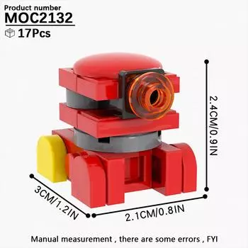 MOOXI Самый Полный Дроид Паук-Страж Космических Войн Набор Конструктора для Взрослых MOC Модель из Кирпичиков DIY Диорама Игрушка в Подарок для Мальчика