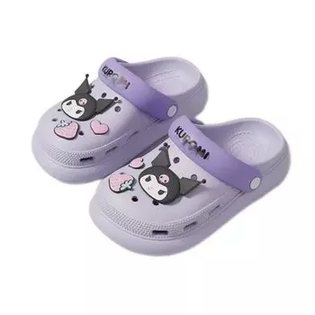 Моя детская комната Стильные 22 Куроми, Мелоди, Синаморолл, Тапочки, Сандалии, Детские, Обувь, Тапочки, Обувь, Домашние, Туалетные, Противоскользящие, Амфибийные, Бесшумные,