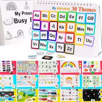 Моя дошкольная занятая книга Обучающие мероприятия Творческий подарок Дошкольная занятая книга Образование Рабочая тетрадь Малыш занятая книга