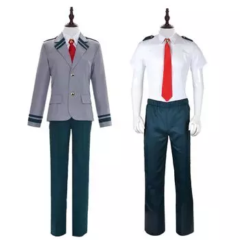 Моя геройская академия косплей аниме униформа парик Хэллоуин геройская академия [milky time] (Комплект брюк, размер L)