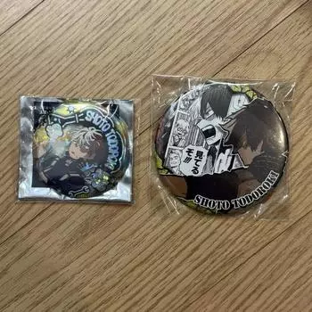 Моя геройская академия Нахия Тодороки Шото может значок Jump Shop Оригинальная картина акрил