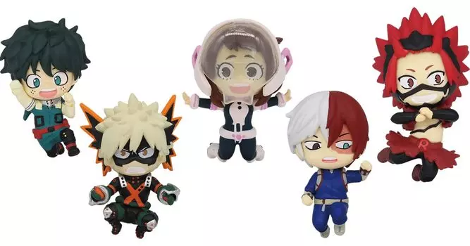 Моя геройская академия Пён Колле Фигурка 5 видов [Набор (Полный Полный)]