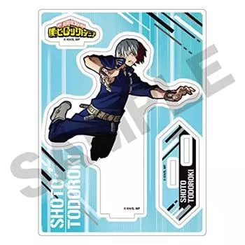 Моя геройская академия Тодороки Шото Джамп Акриловая подставка