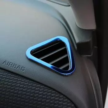 Моя хорошая машина нержавеющая сталь или хром ABS передняя часть автомобиля небольшой воздухозаборник декоративная накладка отделка для Chevrolet Equinox 2017 2018 ABS Matt silver
