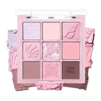 Моя любимая палетка теней для век Mood Eyeshadow Palette Holika Holika 11 видов Палитра Текстура, которая сливается с веками Оттенки От повседневных до точечных МОЯ ЛЮБИМАЯ ПАЛЕТКА ДЛЯ ГЛАЗ MOOD