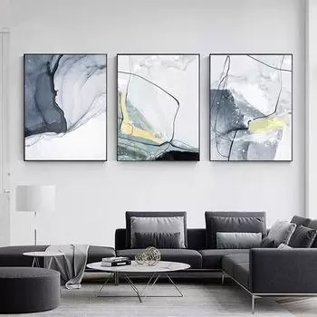 Морден холст картины печать художественные плакаты абстрактная настенная живопись фотографии гостиная современное творческое произведение искусства домашний декор 21cm30cm NoFrame