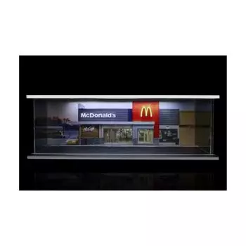 Moreart Garage Fast Food Технические характеристики MO914203 Модель диорама 1/64 [Предмет] красный