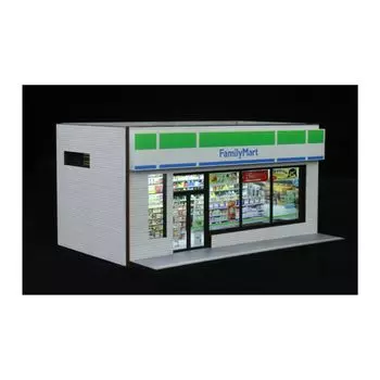 Moreart Модель Convenience Store MO941101 Парковка Диорама Гараж Мини-машина 1/64 [Предмет] зелёный