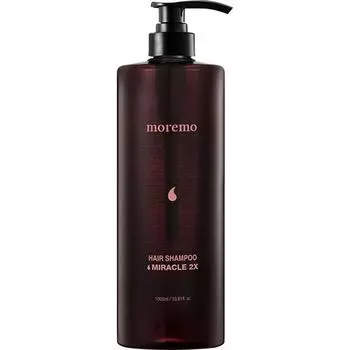Moremo Miracle 2X Protein Intensiv Care Шампунь, 1000мл, 1 корейский уход за волосами