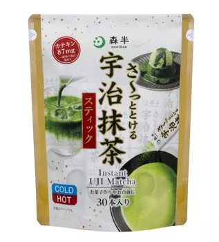 Morihan Quick Melt Uji Matcha x 30 x 2 pieces (1.8g pieces)