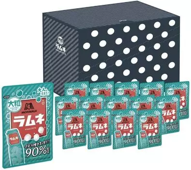 Morinaga Large Ramune 15 пакетиков и компания.