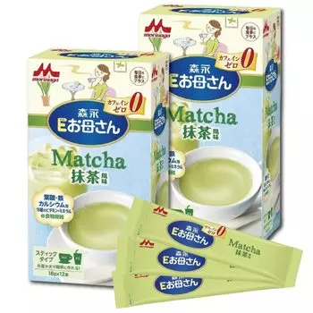 Morinaga Matcha со вкусом 18 г x 12 бутылок x 2 коробки набор для Zero Folic Calci E-mom [Беременность лактация] кофеин, кислота, железо,