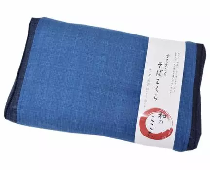 MORIPiLO Гречневая шелуха, японский чехол для храпа, моющийся, японский хлопок, товары Morishita 4620433, подушка, Япония, Cocochi, темно-синий, тёмно-синий