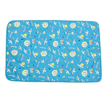 MORIPiLO Morishita Bed Pad Cinnamoroll Cinnamon 65x100 см Single Half Cooling Mat Sanrio Character Goods Blue 4621384
