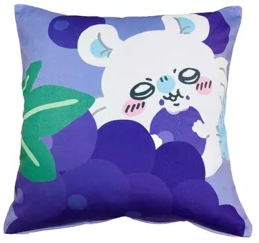 MORIPiLO Morishita Chikawa Cushion Cover Momonga Purple 45x45cm Sofa Backrest Pillow Character Goods Something Small and Cute 4621298